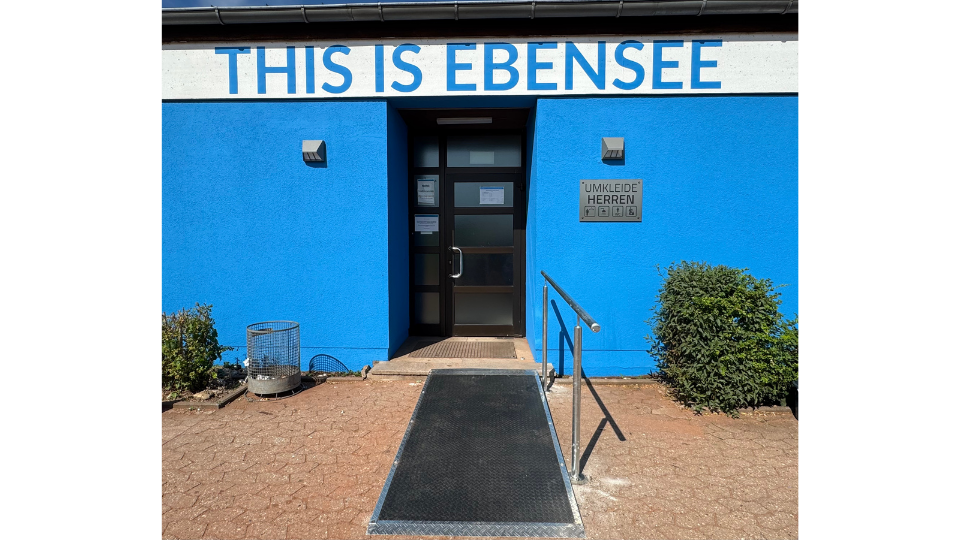 Barrierefreiheit auf dem Sportpark Ebensee