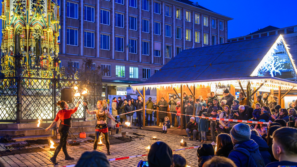 Eröffnung der Nürnberger Winterwelt