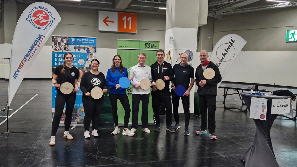 Lenkball auf der Freizeitmesse Nürnberg