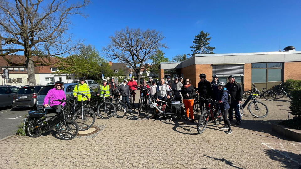 Gelungener Saisonauftakt: Erste Post SV-Radtour 2026