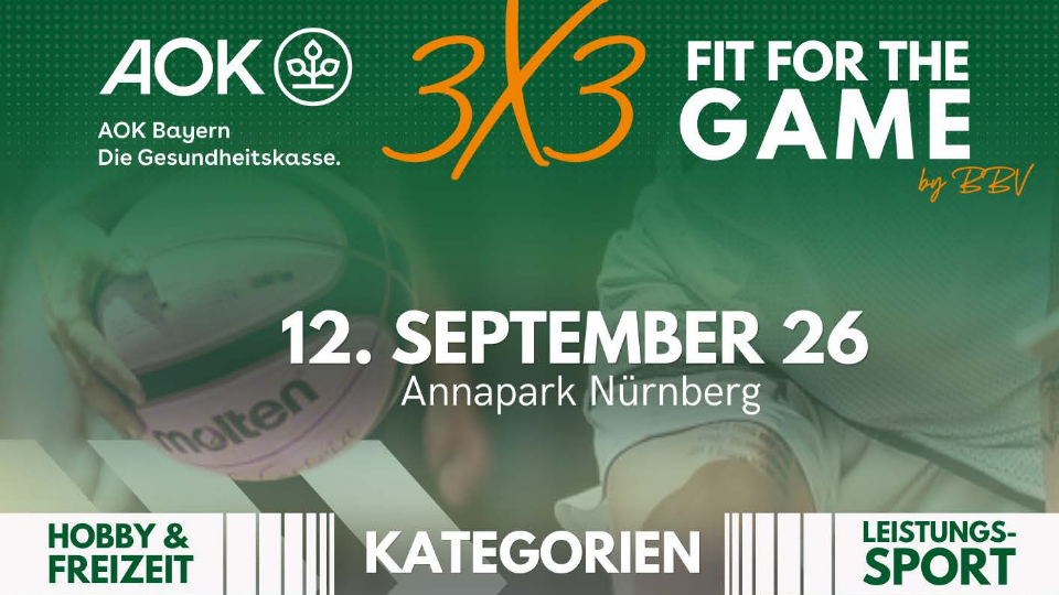 3×3 Basketball Event der AOK Bayern