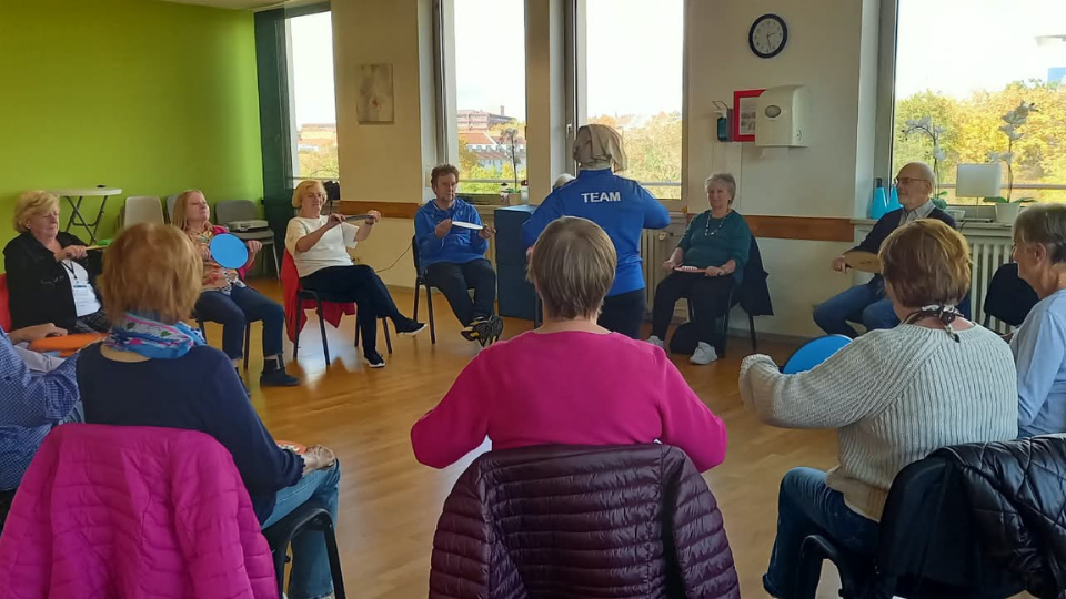 Lenkball bei Kaffee und Tee
